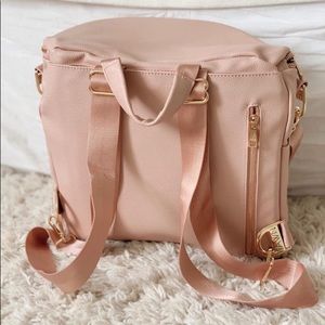 New fawn design diaper bag with matching clutch.